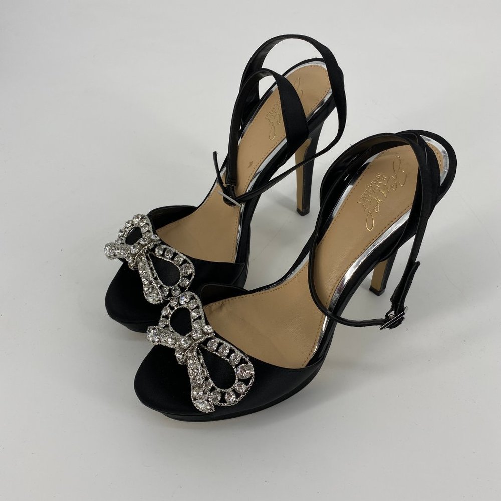 Badgley Mischka | Size 8.5 Black Miguela Platforms